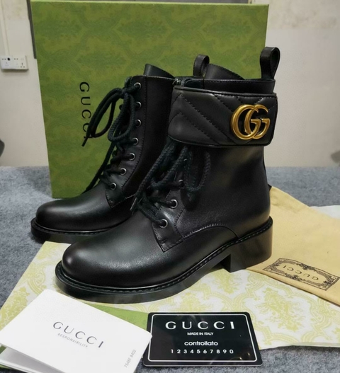 Bota Coturno Gucci