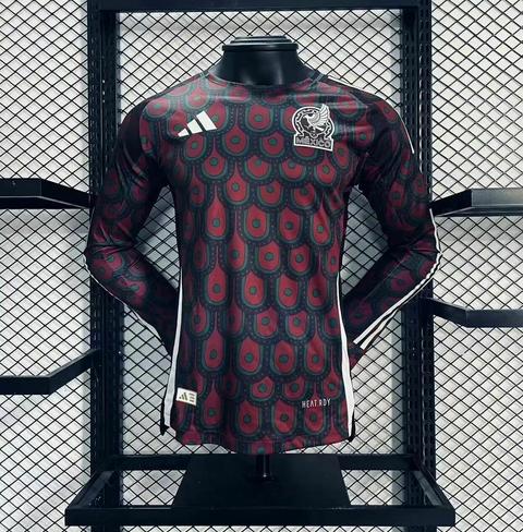 Camisa Player Seleção México Manga Longa