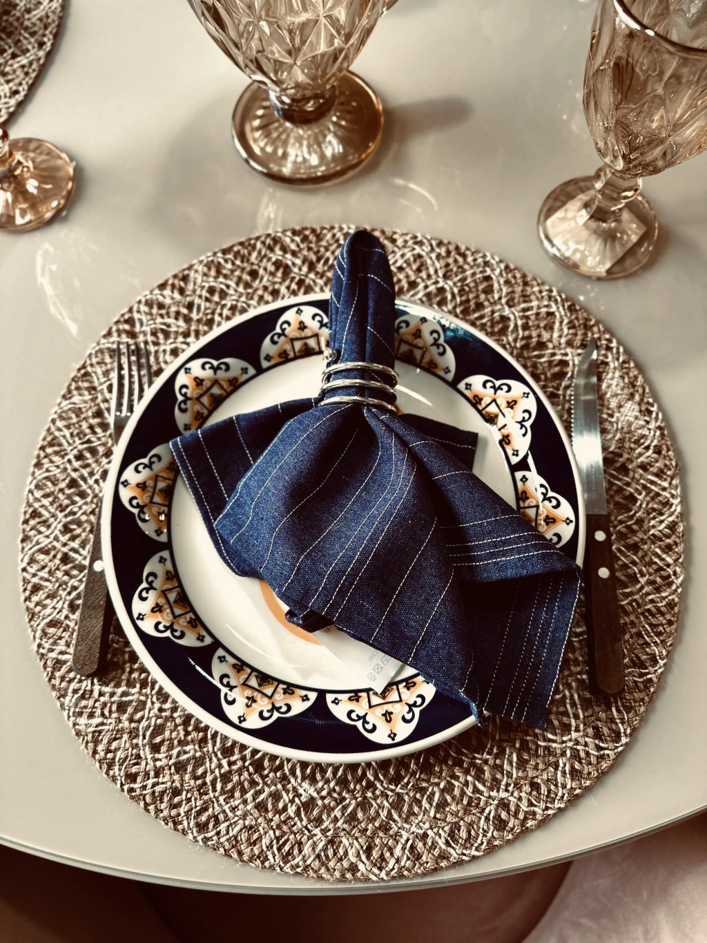 Conjunto com 6 Lugares Americanos Anne Avulso Lisboa - Copa & Cia