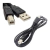 Cabo Para Impressoras De Tinta E Laser Hp Epson Samsung Cannon Padrão A+B Usb 2.0 1,8m