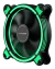 Cooler Fan Ring Para Gabinetes Preto LED Verde 120mm Spectrum Mymax - Trcominformatica