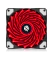 Fan Cooler 12x12cm Vermelho - Fc1300 - comprar online