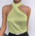 Blusa cuello halter