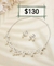 Juego gargantilla y aretes