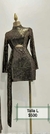 Vestido corto ajustado