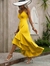 Vestido con olanes