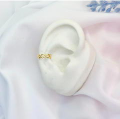 Piercing Fake Tranca Dourado Ref05