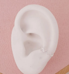 Piercing Fake ZigZag Ref020 - comprar online