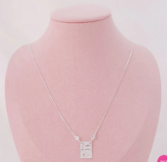 Colar Foco força fé Prata Ref030 - comprar online