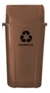 Kit 5 Lixeiras Plasticas Coleta Seletiva 60l Com Adesivo - loja online