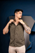 Camisa em linho com Elastano - Daring Premium