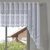 Cortina de Renda Cozinha Cascata Arabesco Lisa 3m x 1m Branca - Casa da Renda