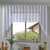 Cortina de Renda Cozinha Cascata Arabesco Lisa 3m x 1m Branca