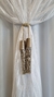 Cortina de Renda Sala e Quarto Olímpia 3,5m x 2,20m Branca - comprar online