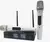 Sistema de Microfone Kadosh K-502M Branco Duplo Sem Fio Recarregável Profissional - K502M - Mic Friends - Loja de Microfones