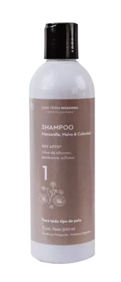 SHAMPOO MANZANILLA, MALVA Y CALENDULA