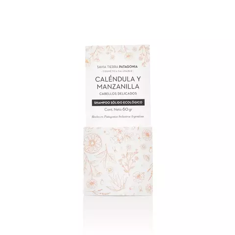 SHAMPOO SOLIDO MANZANILLA Y CALENDULA
