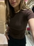BLUSA CANELADA