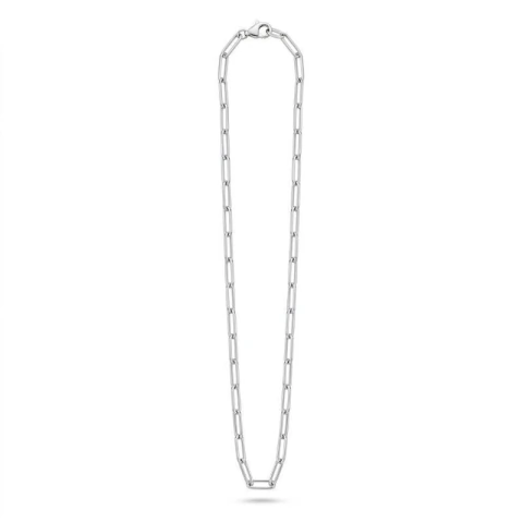 CORRENTE MASCULINA CARTIER GROSSA 60 CM - SEMIJOIA PRATA