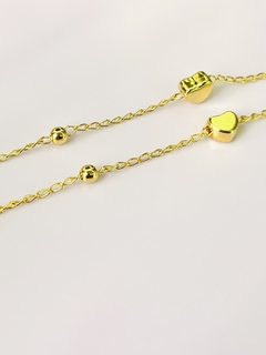 Pulseira Bolinhas e Corações - comprar online