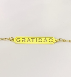 Pulseira Gratidão - comprar online