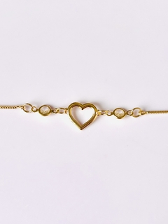 Pulseira Coração Corrente veneziana na internet