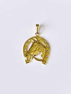 Pingente Cavalo e Cela Grande - comprar online