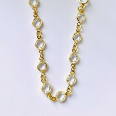 Choker Pedras Cristais - comprar online