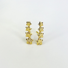 Brinco Quatro Estrelas Subindo