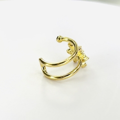 Piercing Fake Flor com Zircônias - comprar online