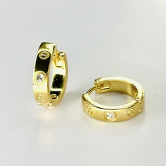 Dupla de Argolas Detalhadas - comprar online