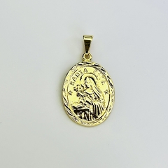 Pingente Medalha Santa Rita