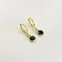 Argolinha Pedra Preta - comprar online