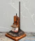 Casinha no Concreto – Escultura Artesanal em Madeira, Pedra e Ferro - loja online