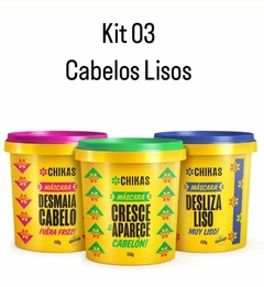 Cronograma Capilar Vegano Chikas Cosméticos - Save Cuidados e Beleza