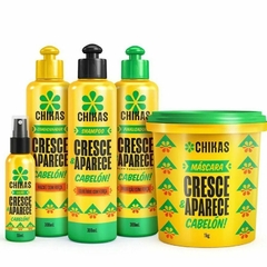 Kit Cresce & Aparece Chikas Cosmeticos