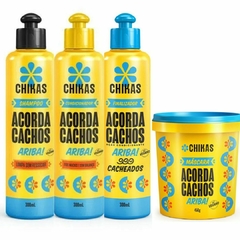 Kit Completo Acorda Cachos Chikas Cosméticos