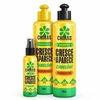 Kit Basico Cresce e Aparece Chikas Cosméticos Sha+ Cond+ Loção Crescimento Capilar