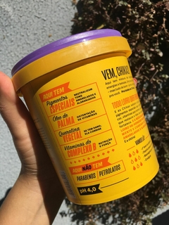 Mascara Matiza Loiro 450g Chikas Cosméticos Brilho e Restauração na internet