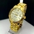 1ª Linha Datejust - dourado e branco - Pulseira de aço - comprar online