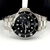 1ª Linha Submariner - prata e preto - Pulseira de aço - K-Time Elegance