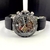 1ª Linha Oyster Perpertual Skeleton - preto e prata - Pulseira de borracha - K-Time Elegance