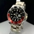1ª Linha Submariner pequeno - vermelho, preto e prata - Pulseira de aço - comprar online