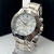 1ª Linha Daytona - prata e branco - Pulseira de aço - comprar online