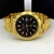 1ª Linha Datejust - dourado, preto e branco - Pulseira de aço - K-Time Elegance