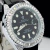 1 ª Linha Submariner Cravejado com pedras de zircônia - prata, preto e branco na internet