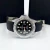1 ª Linha Submariner Cravejado com pedras de zircônia - prata, preto e branco - K-Time Elegance