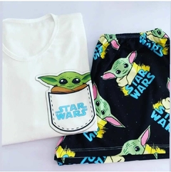 Pijama T-shirt Curto Tamanho único Baby Yoda - comprar online