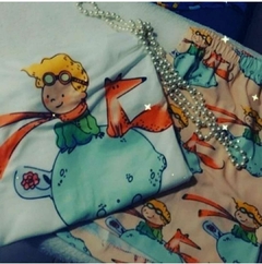 Pijama T-shirt curto tamanho único Pequeno Príncipe - comprar online