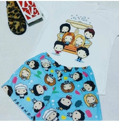 Pijama T-shirt curto tamanho único FRIENDS - comprar online